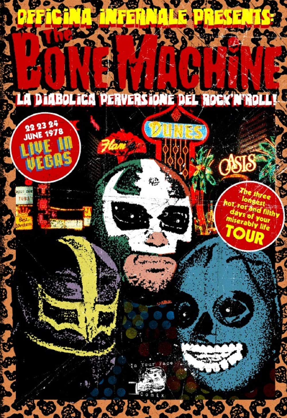 The bone machine. La diabolica perversione del rock' n' roll book