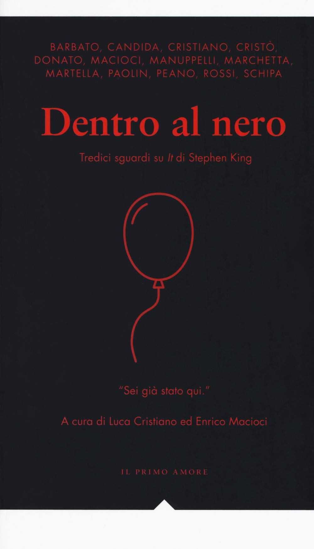Dentro al nero. Tredici sguardi su «It» di Stephen King book