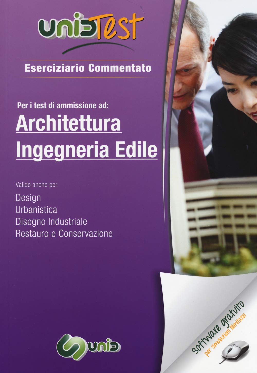 UnidTest 3. Eserciziario commentato per i test d'ammissione ad architettura ed ingegneria edile. Con software di simulazione book