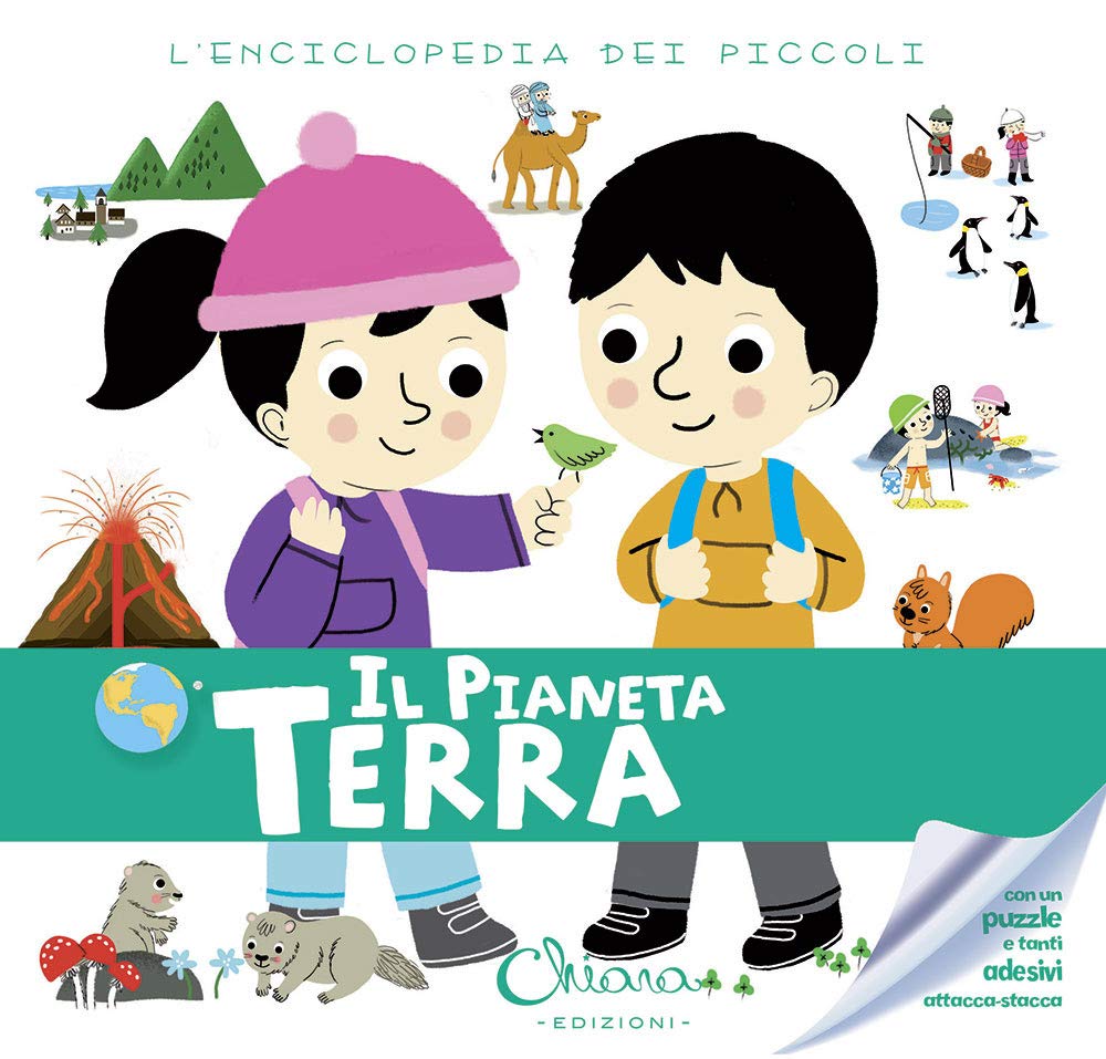 Il pianeta terra. L'enciclopedia dei piccoli. Con adesivi Non-fiction