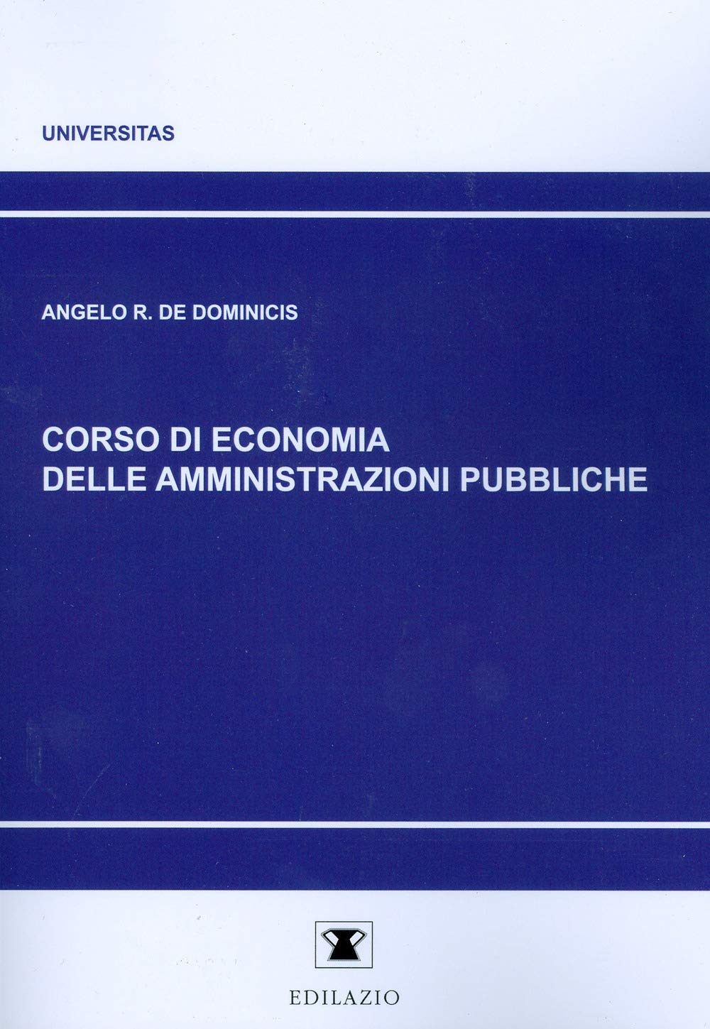 Corso di economia delle amministrazioni pubbliche book