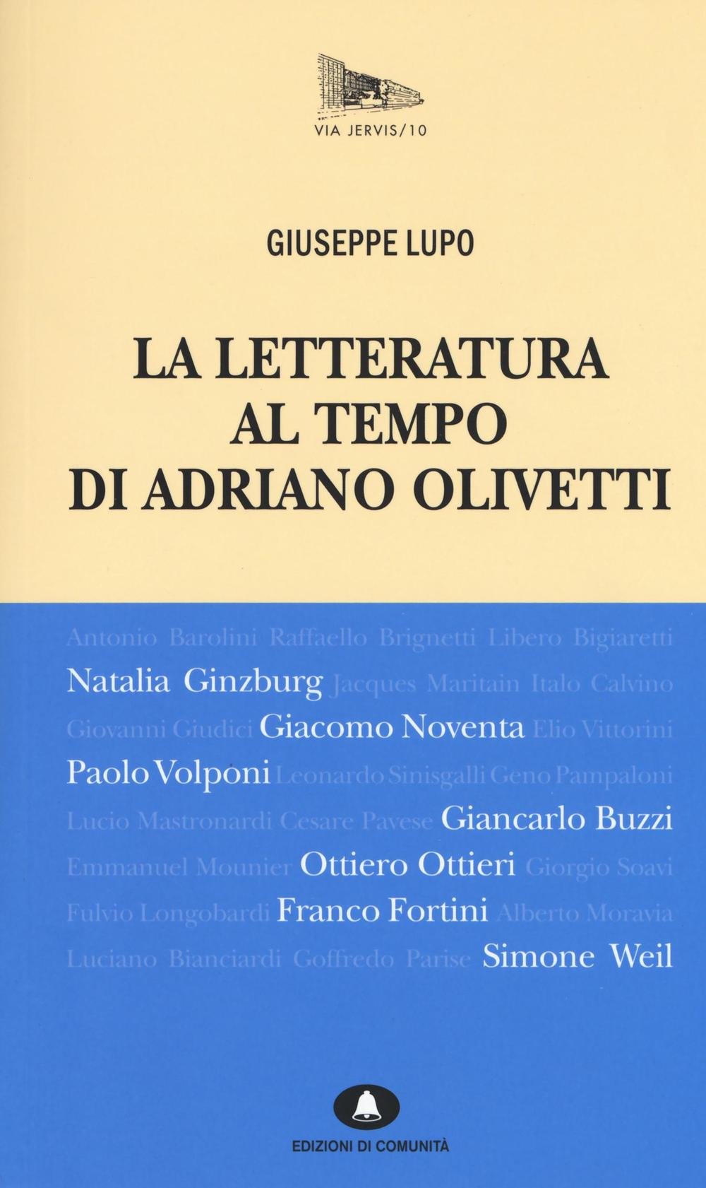La letteratura al tempo di Adriano Olivetti book
