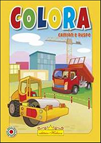 Colora ruspe e camion. Ediz. illustrata Tiptoi & Games