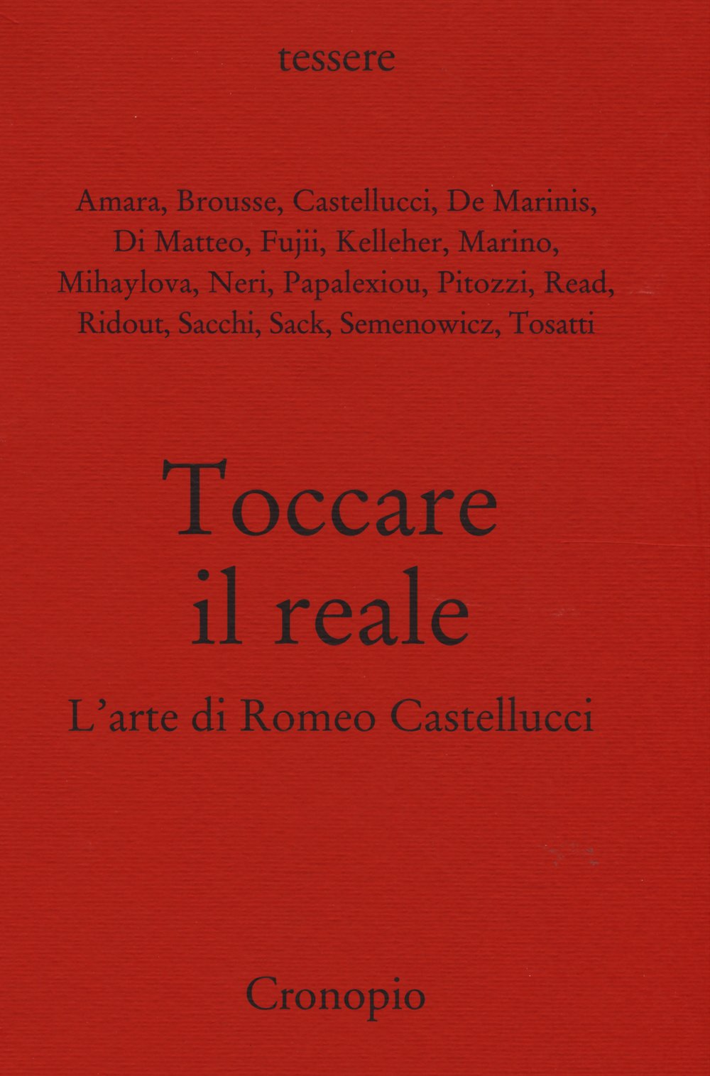 Toccare il reale. L'arte di Romeo Castellucci book