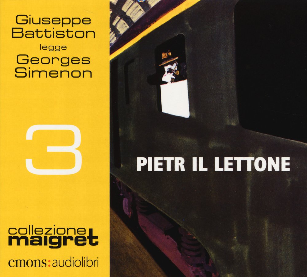 Pietr il Lettone letto da Giuseppe Battiston. Audiolibro. CD Audio formato MP3 (Collezione Maigret) Contemporary literature