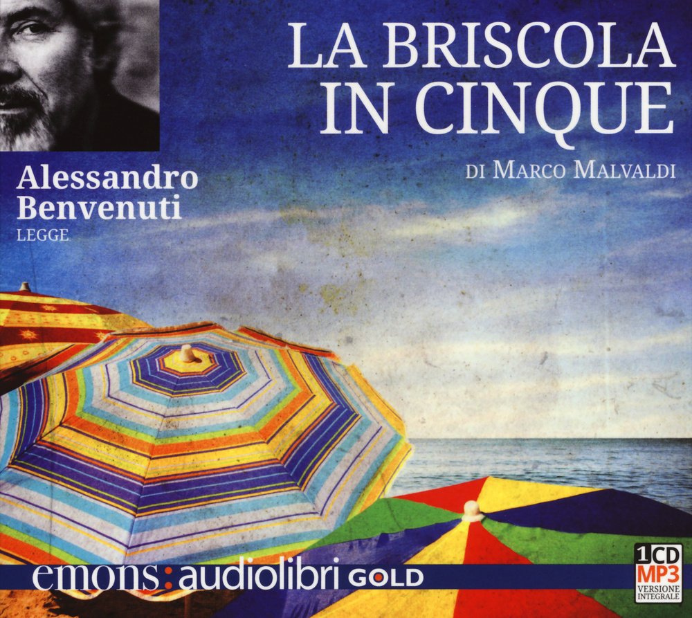 La briscola in cinque letto da Alessandro Benvenuti. Audiolibro. CD Audio formato MP3 cd