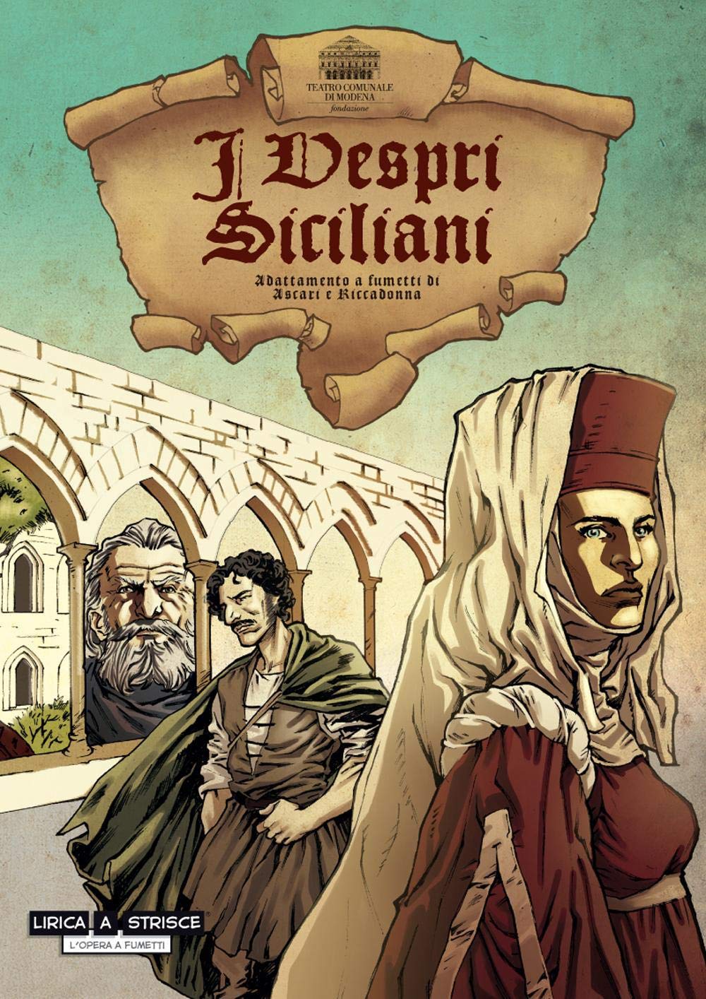 I vespri siciliani. Adattamento a fumetti book