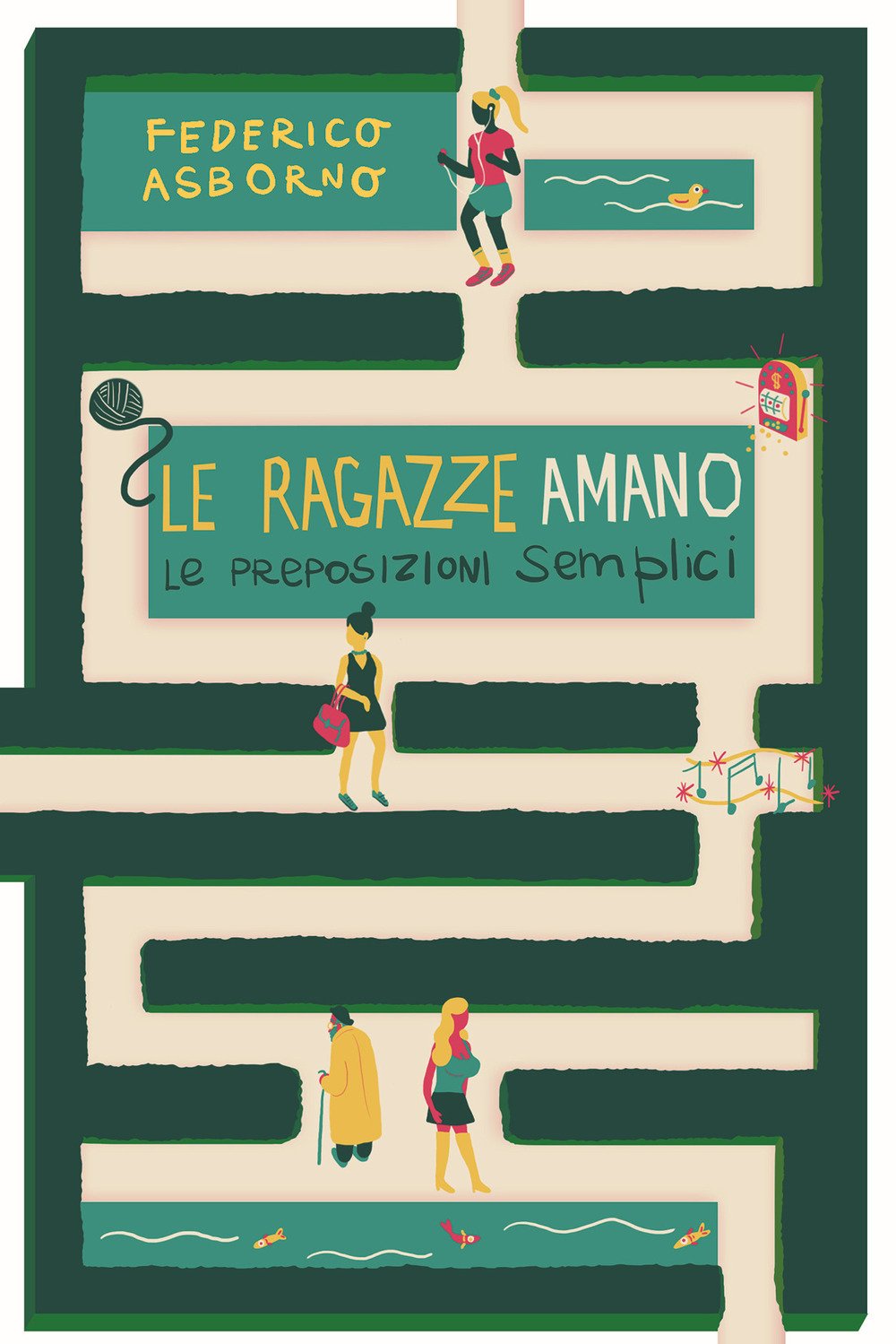 Le ragazze amano le preposizioni semplici book