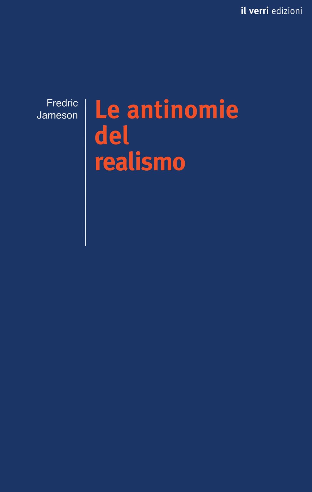 Le antinomie del realismo (Blu. Il pastore elettrico) Contemporary literature
