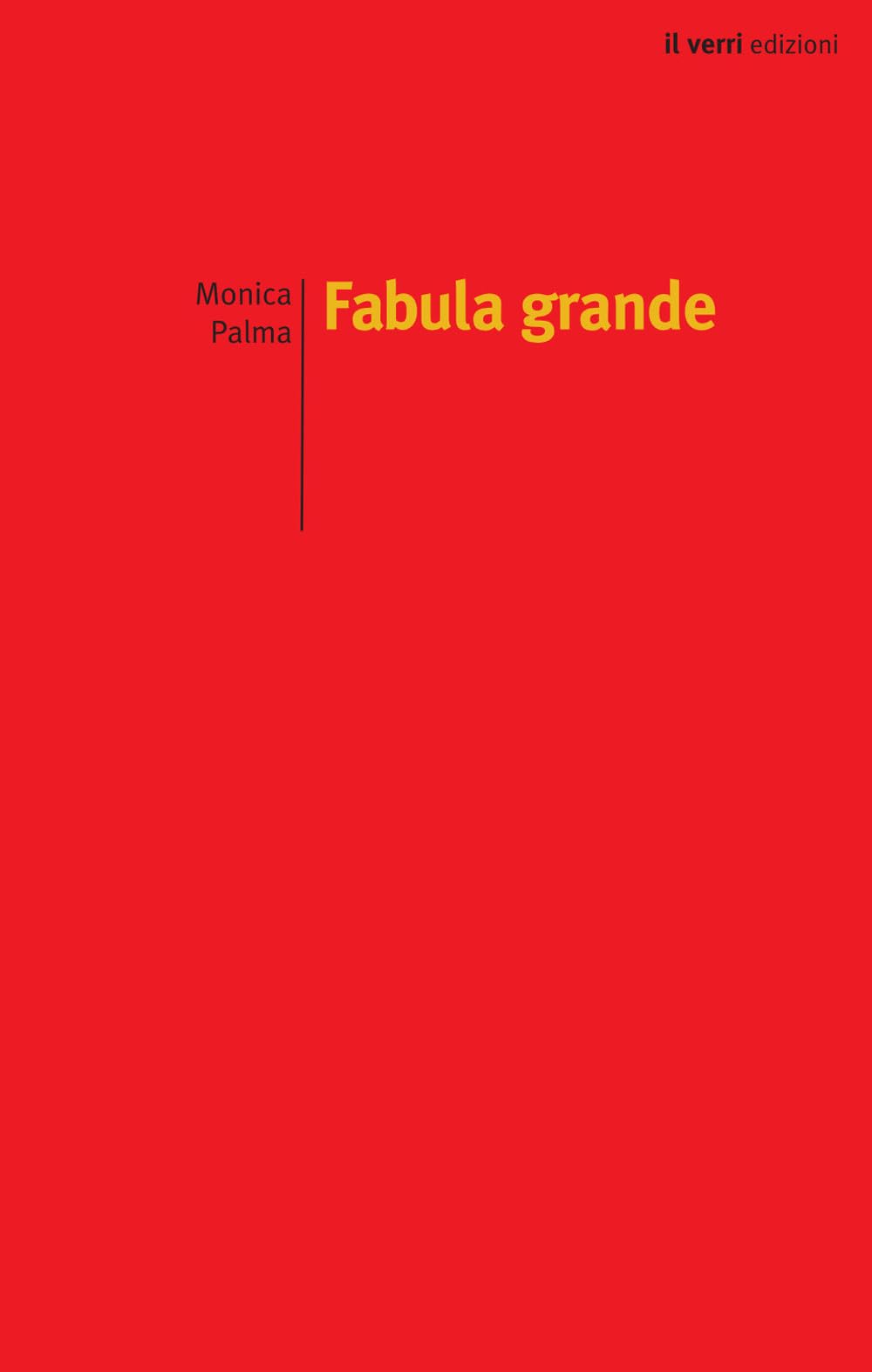 Fabula grande (Rossa. Scrittura e invenzione) Poetry