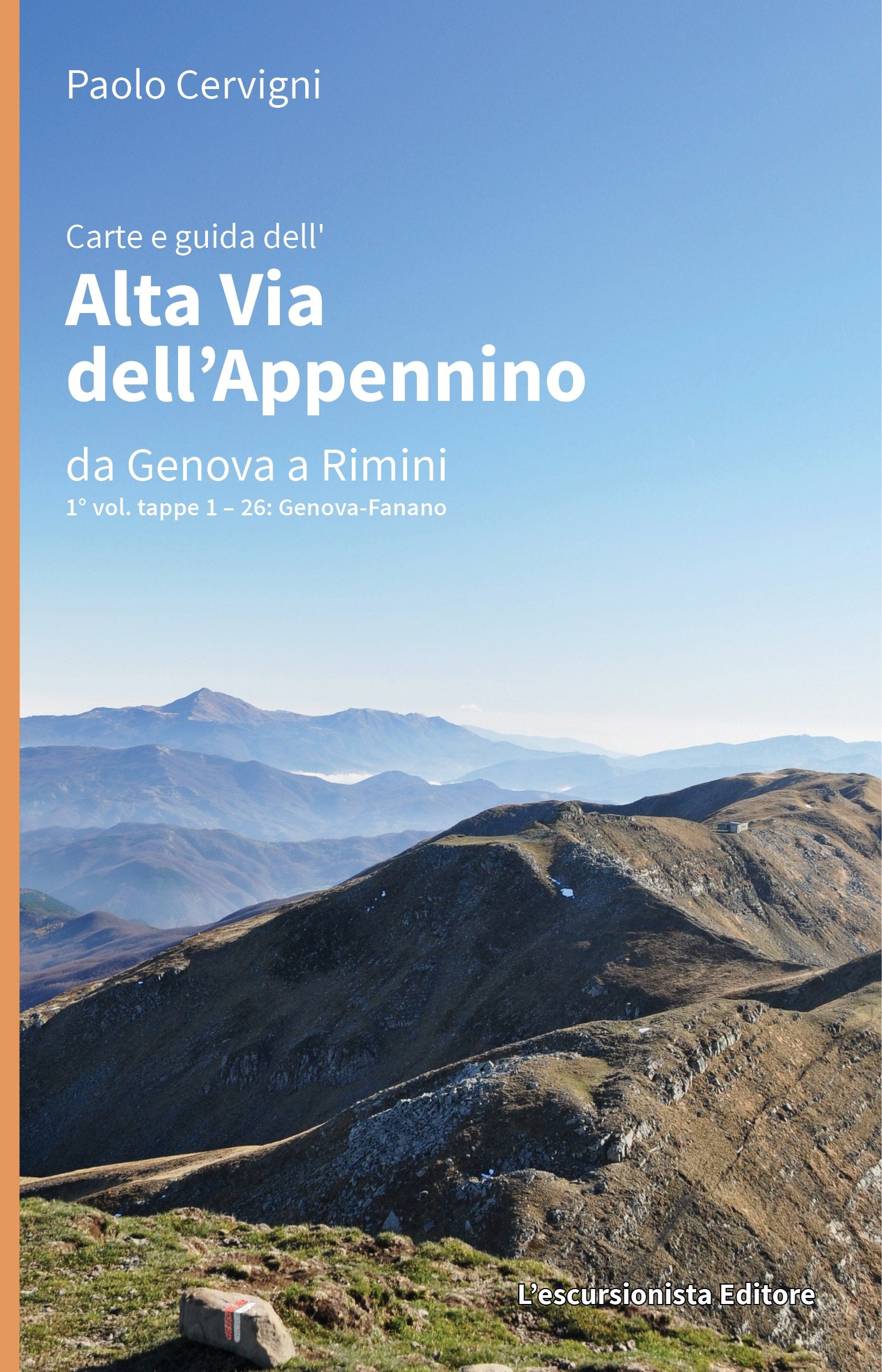 Carte e guida dell'Alta Via dell'Appennino da Genova a Rimini (Vol. 1) book