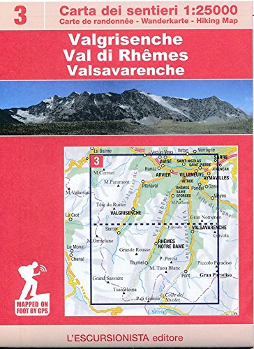Valgrisenche, Val di Rhemes, Valsavarenche. Con carta escursionistica 1:25.000. Ediz. multilingue (Trekking week-end) Leisure, Home & Garden