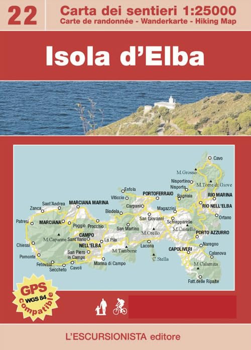 Isola d'Elba. The great Elban Traverse. Con carta escursionistica 1:25000 (Alte vie) Leisure, Home & Garden