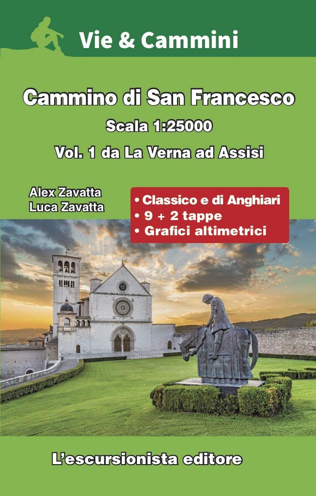 Cammino di San Francesco scala 1:25.000. Da La Verna ad Assisi (Vol. 1) Leisure, Home & Garden