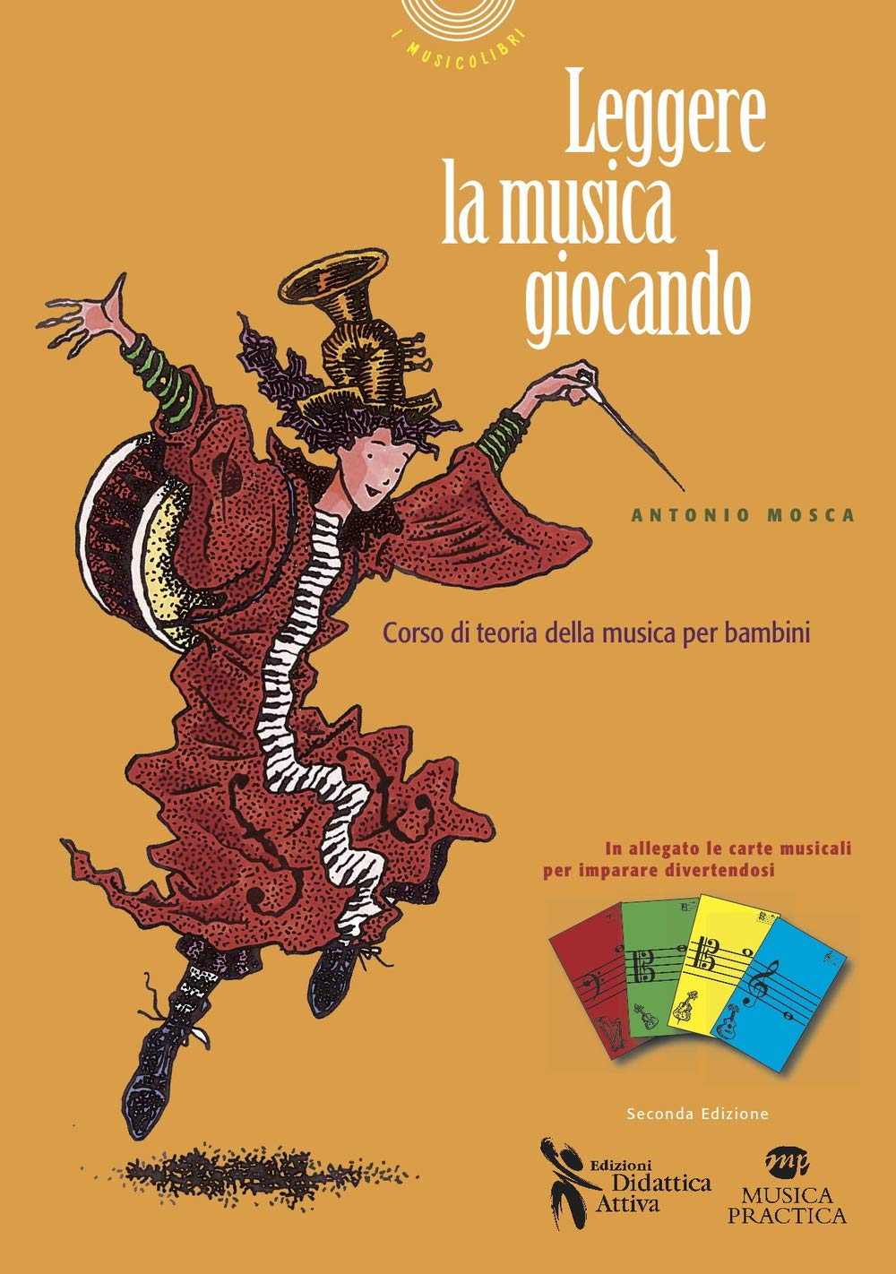 Leggere la musica giocando. Corso di teoria della musica per bambini. Con carte da gioco musicali per imparare divertendosi book