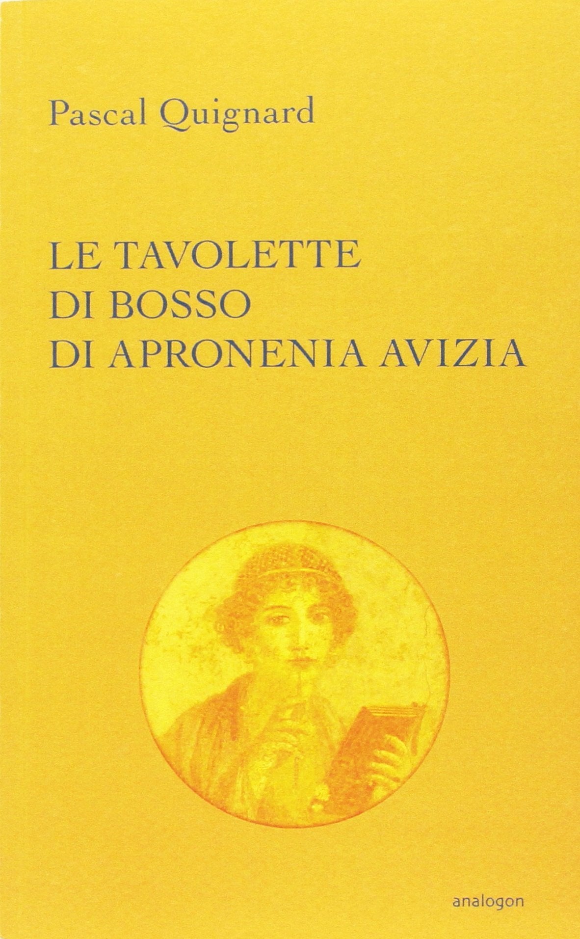 Le tavolette di bosso di Apronenia Avizia book