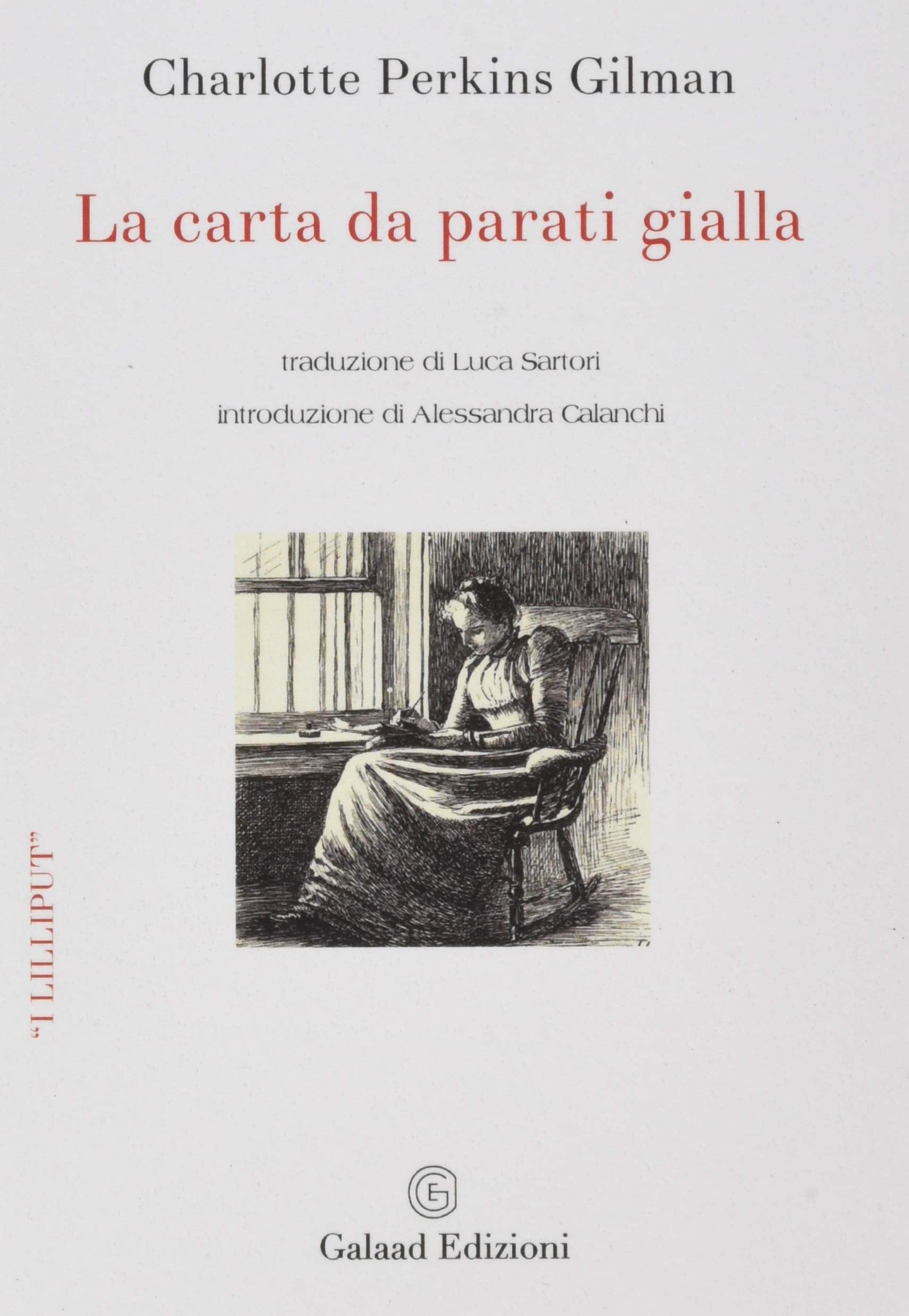 La carta da parati gialla book