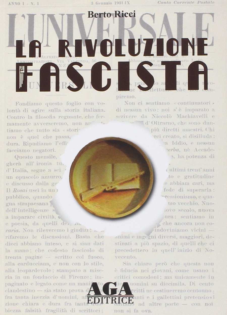 La rivoluzione fascista book