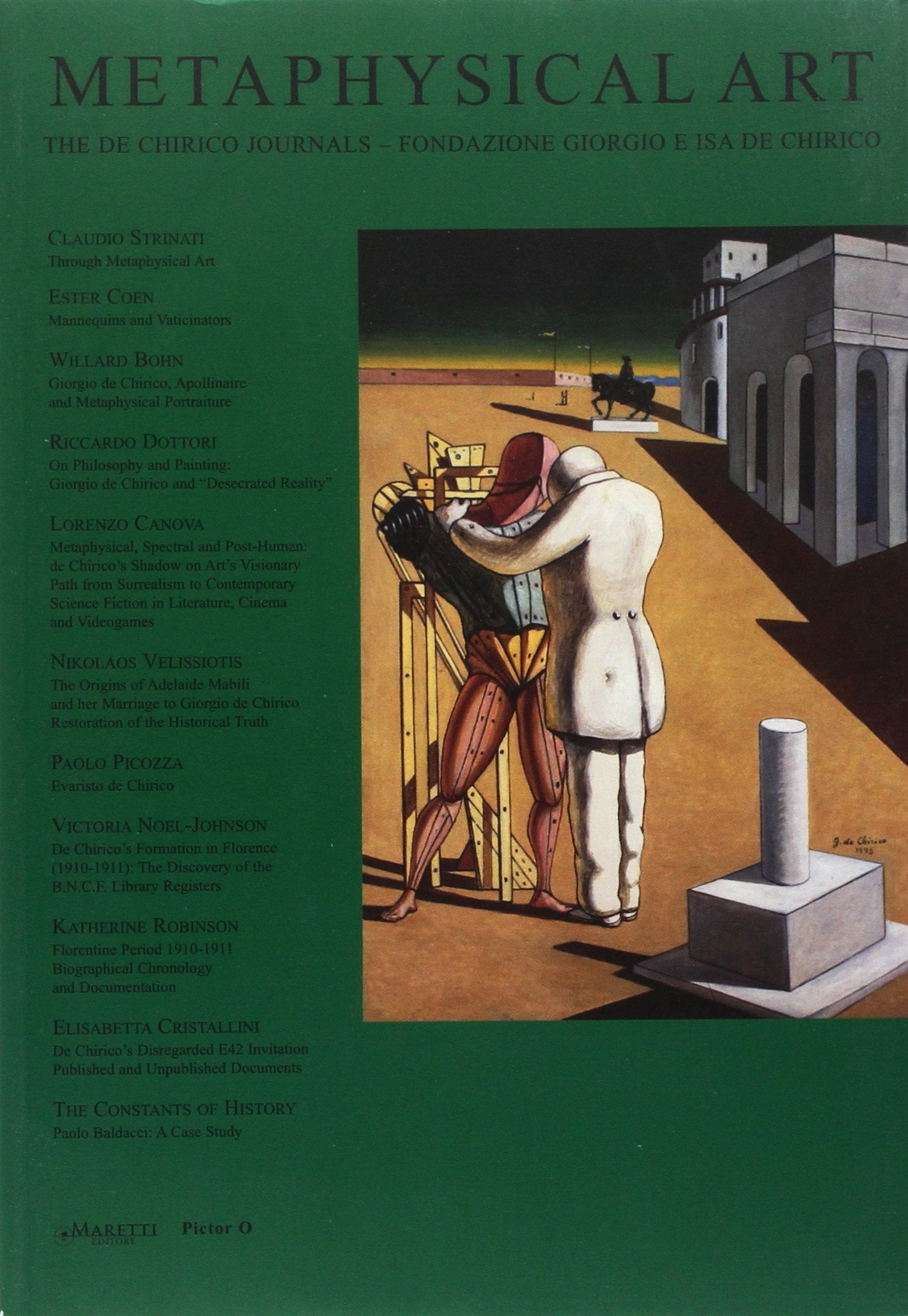 Metaphysical Art: The De Chirico Journals, N. 11/13, 2013 Film, Art & Culture