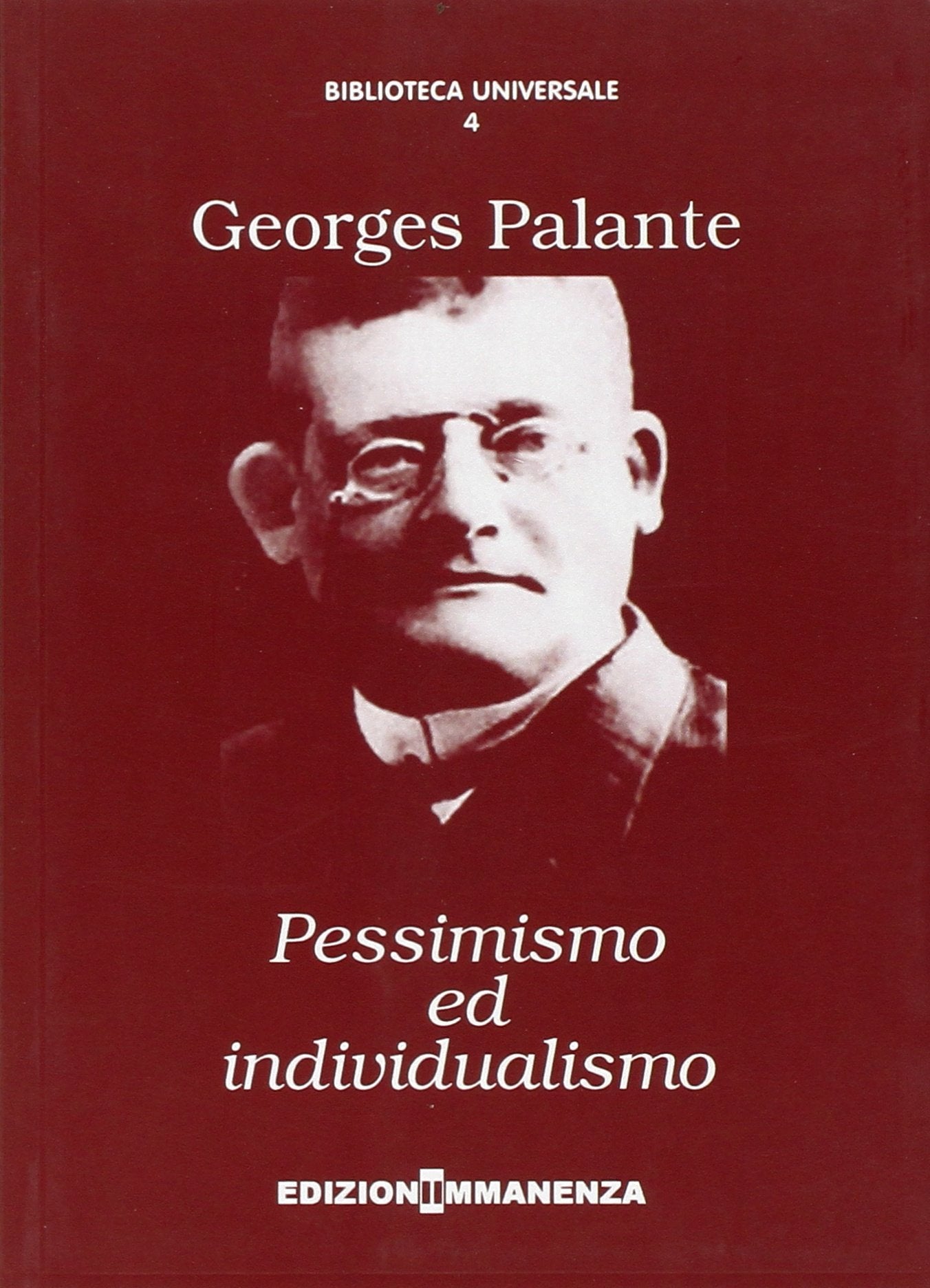 Pessimismo ed individualismo book