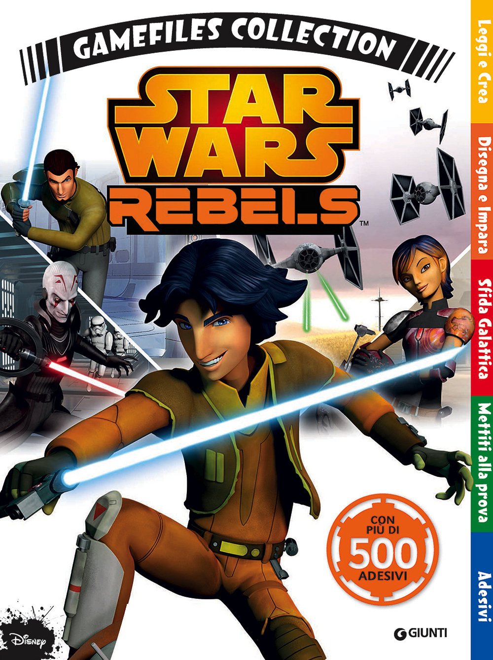 Star Wars-Rebels. Gamefiles collection. Con adesivi. Ediz. illustrata book