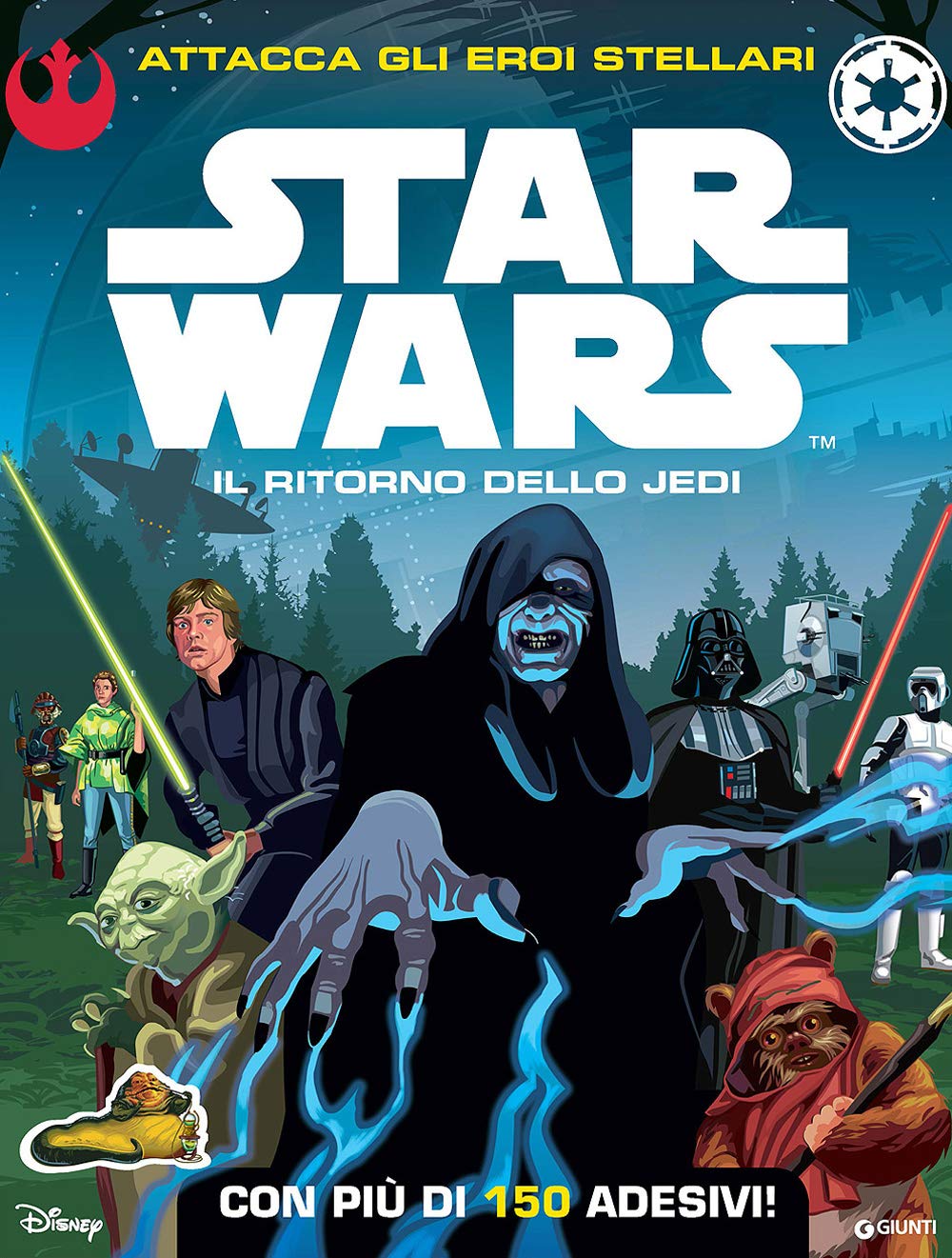 Star Wars. Il ritorno dello Jedi. Attacca gli eroi stellari. Con adesivi Tiptoi & Games