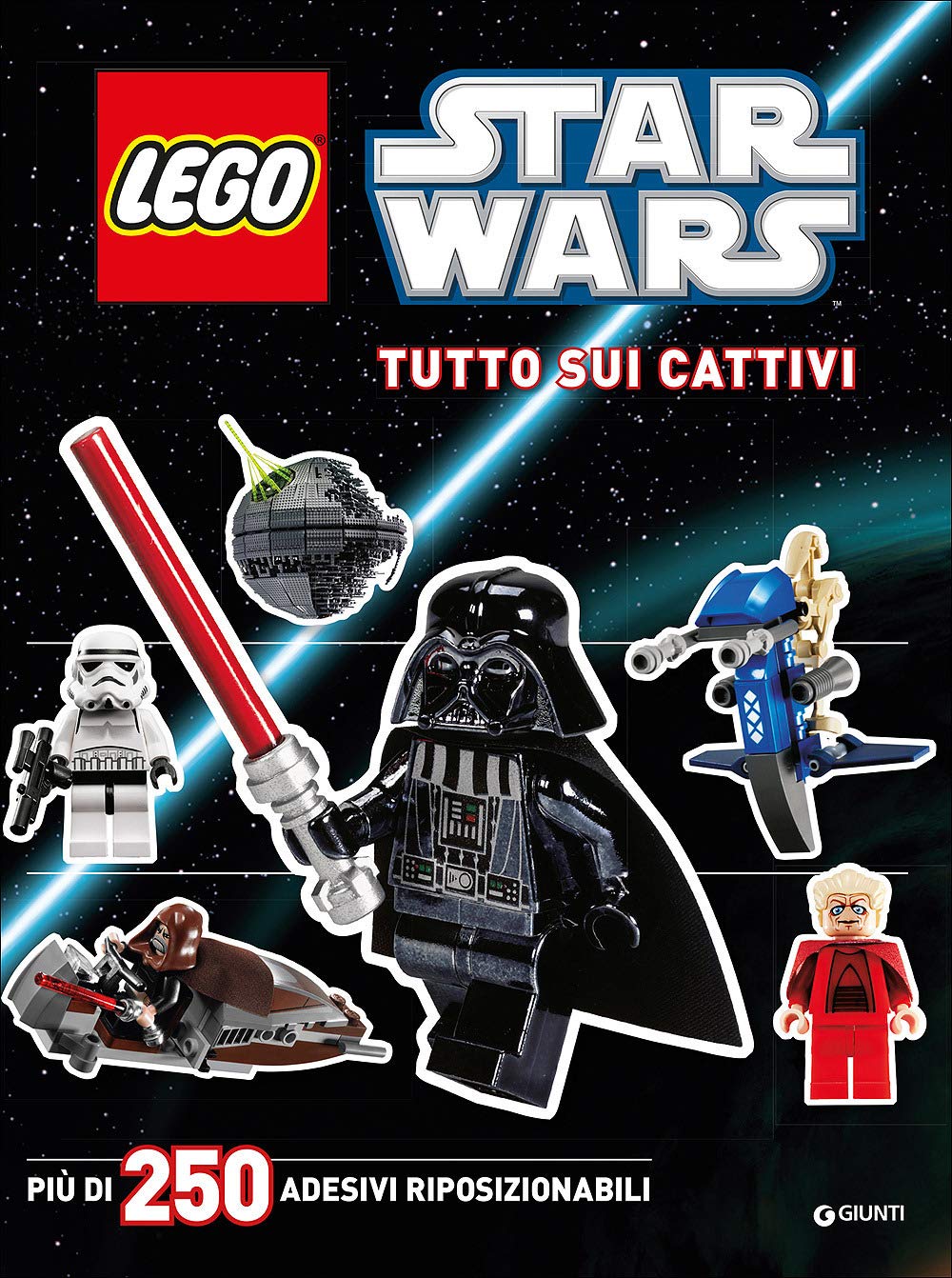 Tutto sui cattivi. Star Wars. Lego. Con adesivi. Ediz. illustrata book