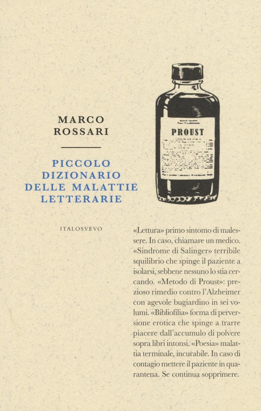 Piccolo dizionario delle malattie letterarie book