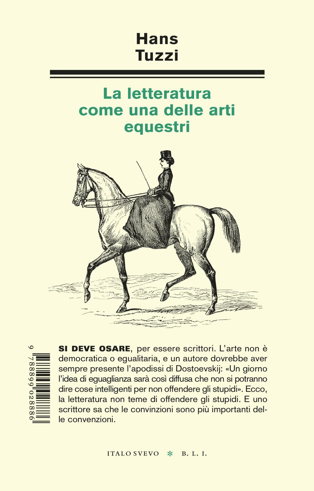 La letteratura come una delle arti equestri book