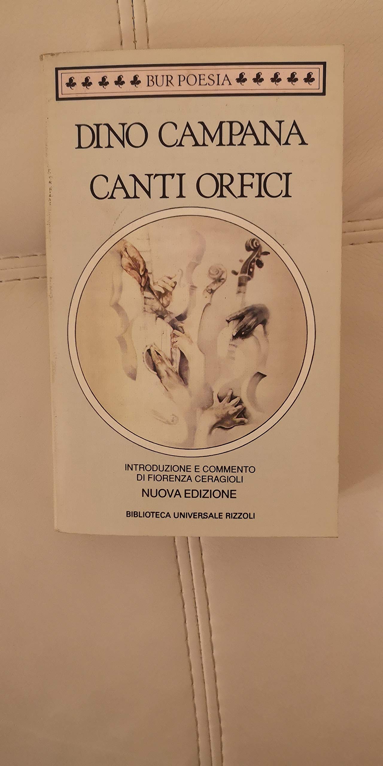 Canti Orfici. book