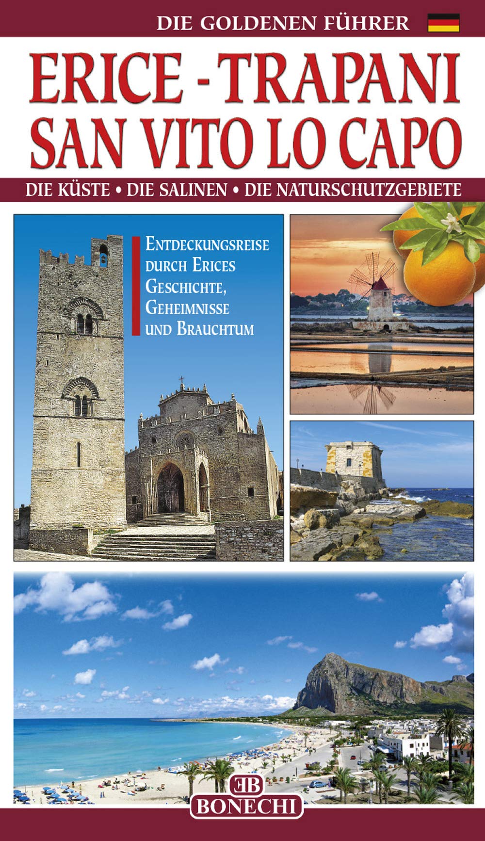 Erice. Trapani. San Vito Lo Capo. Ediz. tedesca Leisure, Home & Garden