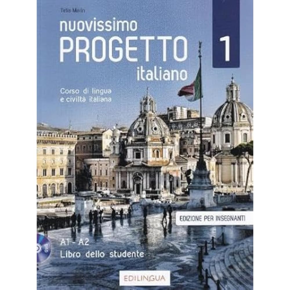 Nuovissimo Progetto italiano 1 : TEACHER'S BOOK - Edizione per insegnanti. Libro dello studente + DVD Foreign Languages ​​& Dictionaries