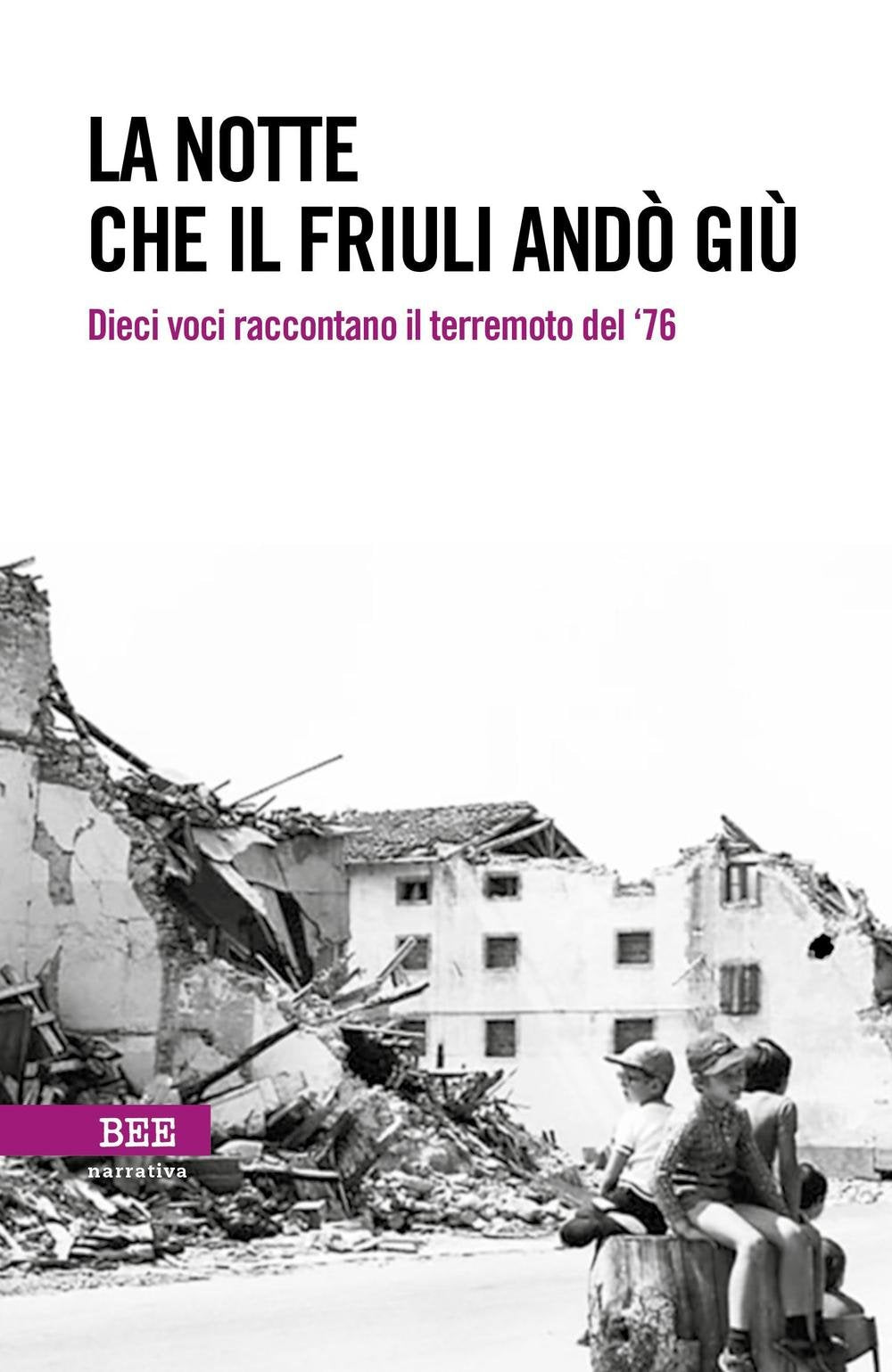 La notte che il Friuli andò giù. Dieci voci raccontano il terremoto del '76 Books