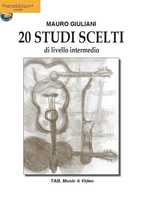 Product Image: Mario Giuliani: 20 studi scelti: Video On Line
