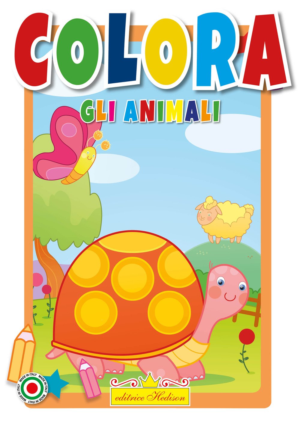 Colora gli animali Books