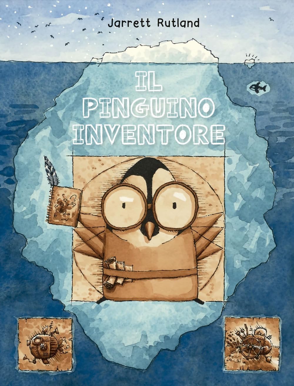 Il pinguino inventore. Ediz. a colori book