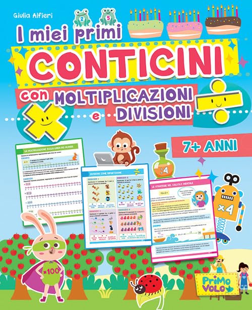 I miei primi conticini con moltiplicazioni e divisioni book