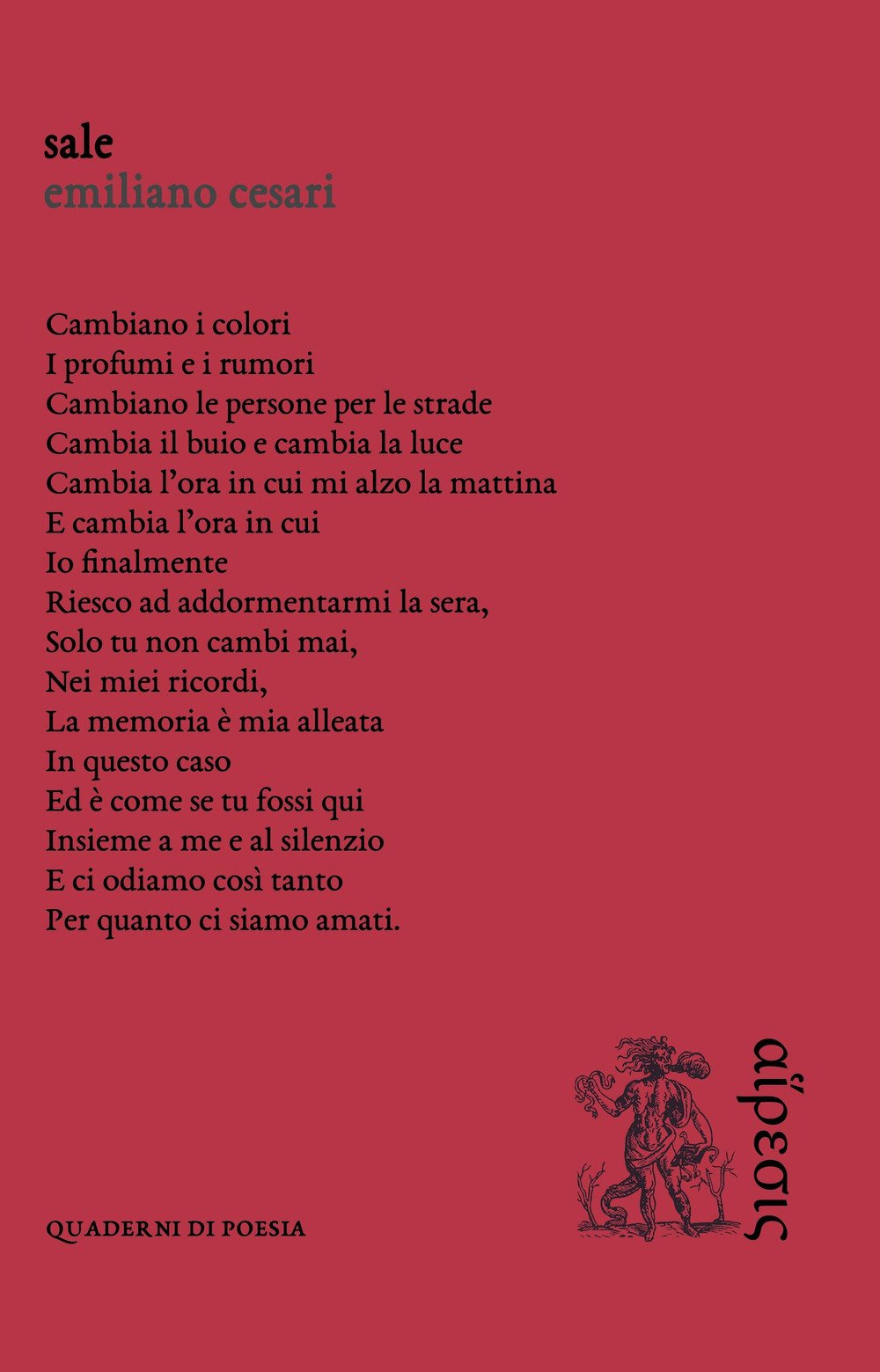 Sale (Quaderni di poesia) Poetry