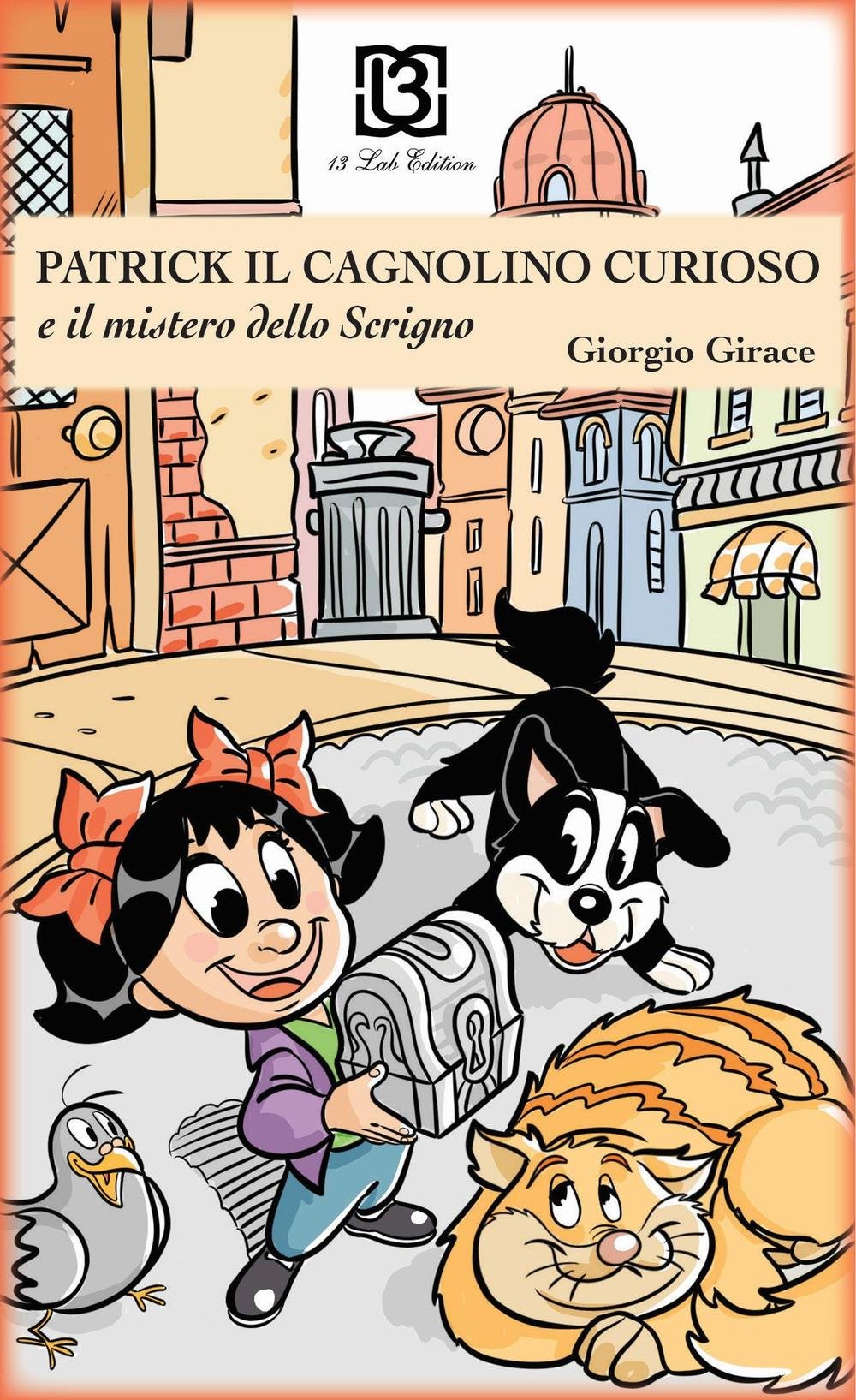 Patrick, il cagnolino curioso e il mistero dello scrigno Children's books