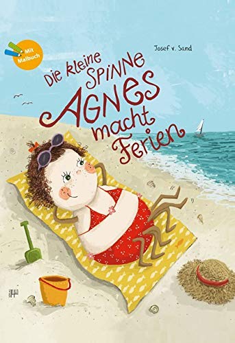 Die kleine Spinne Agnes macht Ferien: Mit Malbuch Non-fiction