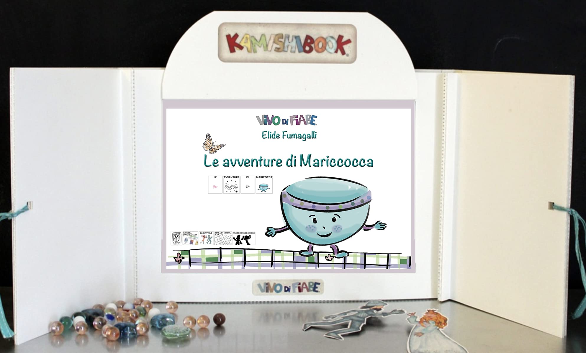Le avventure di Maricocca. Testo in simboli. Kamishibai. Ediz. illustrata. Con audiolibro cd