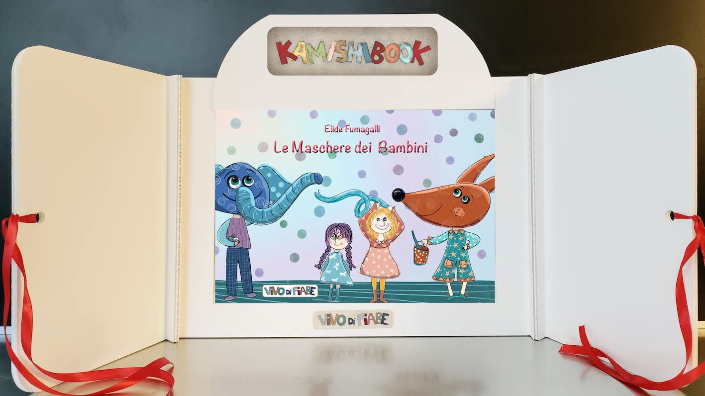 Le maschere dei bambini. Kamishibai. Con audiolibro cd