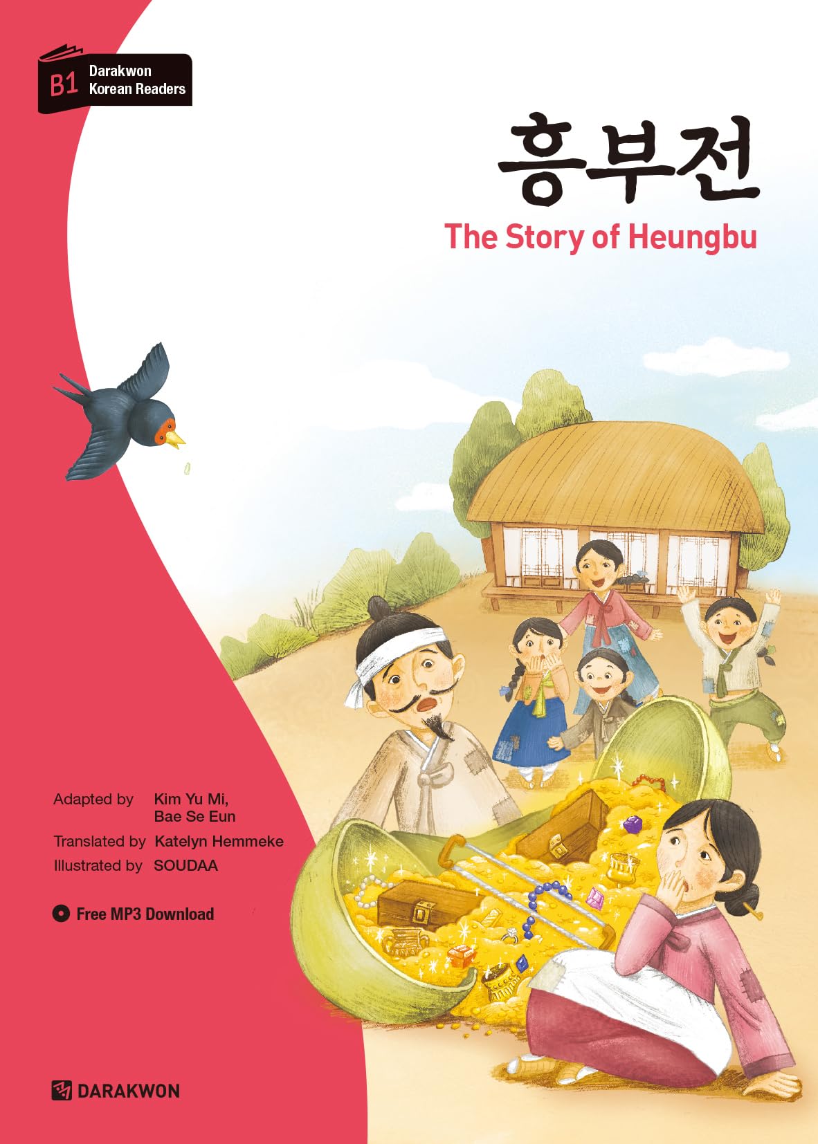 Darakwon Korean Readers - Koreanische Lesetexte Niveau B1 - The Story of Heungbu book