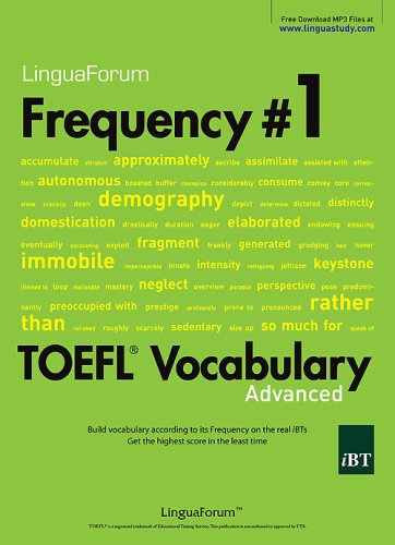 Linguaforum Toefl Ibt Frequency #1 Vocabulary Study Guides