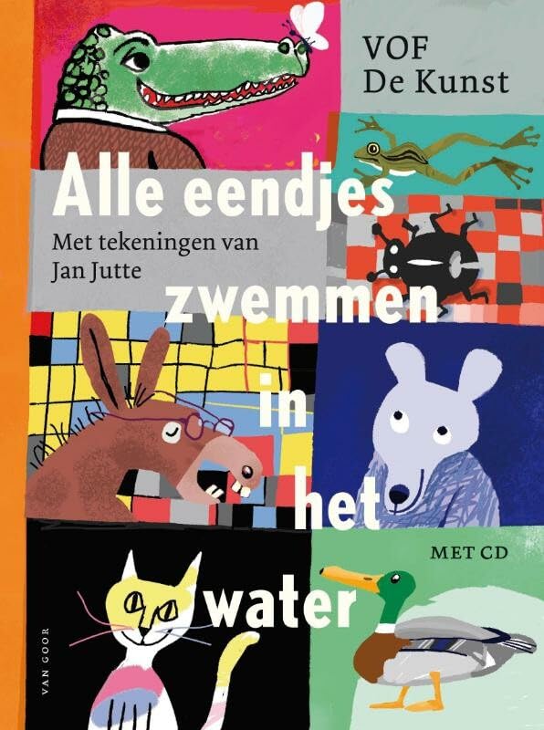 Alle eendjes zwemmen in het water book