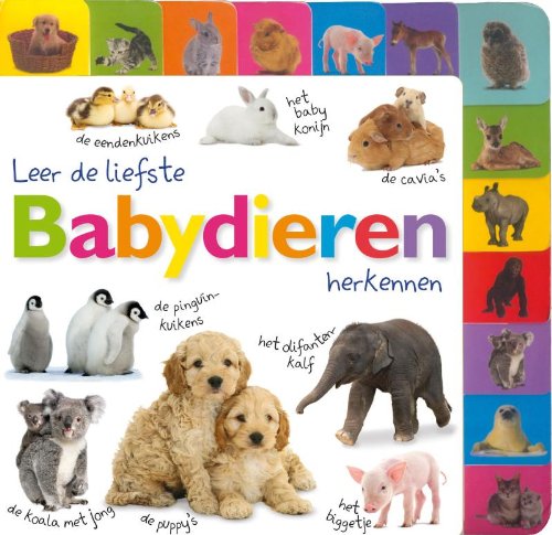 Leer de liefste babydieren herkennen book