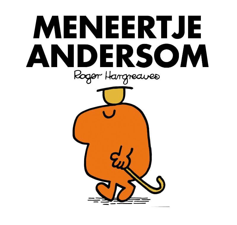 Product Image: Meneertje Andersom set 4 ex.