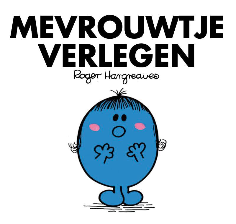 Mevrouwtje Verlegen set 4 ex. Children's books