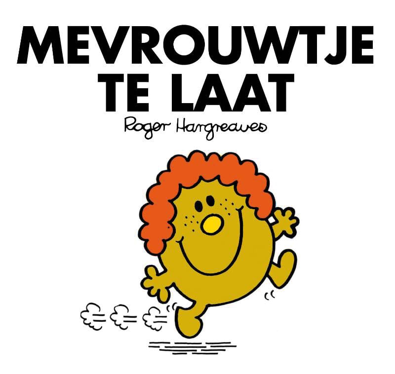 Mevrouwtje Te laat set 4 ex. Children's books