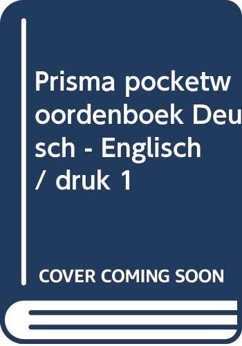 Prisma pocketwoordenboek Deutsch - Englisch / druk 1 Foreign Languages ​​& Dictionaries
